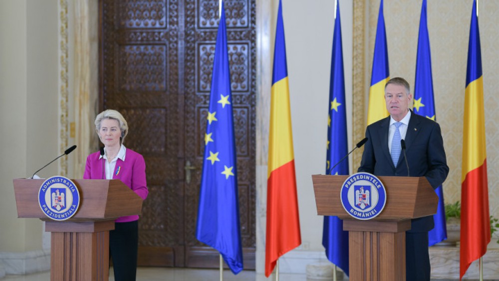 Iohannis, după întâlnirea cu Ursula von der Leyen: Am discutat modalitățile concrete de a acorda sprijin Republicii Moldova